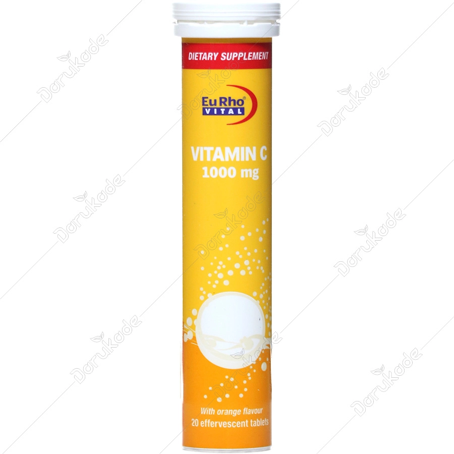 IMG_5794 جوشان ویتامین ث 1000 یوروویتال (Eurho vital Vitamin C 1000 mg) - Image 1