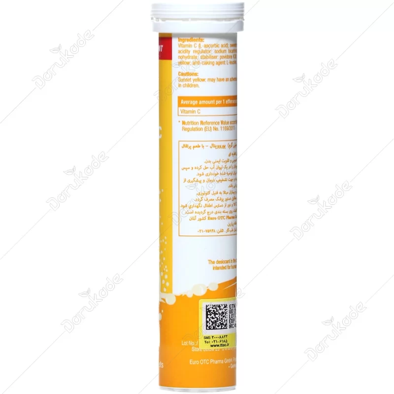 جوشان ویتامین ث 1000 یوروویتال (Eurho vital Vitamin C 1000 mg) - Image 2