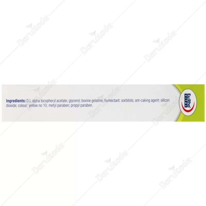کپسول ویتامین ای 400 (Vitamin E 400 IU Softgel Capsules) - Image 3