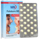 فولیک اسید 800 میکرو گرم 60 عددی Folic Acid 800 mcg 60