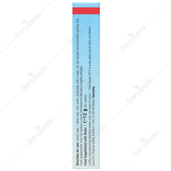 1011911482021121131 فولیک اسید 800 میکرو گرم 60 عددی Folic Acid 800 mcg 60 - Image 3