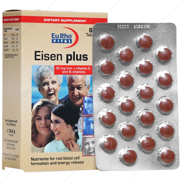 11942115820218411 آیزن پلاس یوروویتال Eisen Plus - Image 1