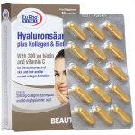 هیالورون سائور پلاس کلاژن و بیوتین Hyaluronsaure Plus Kollagen And Biotin