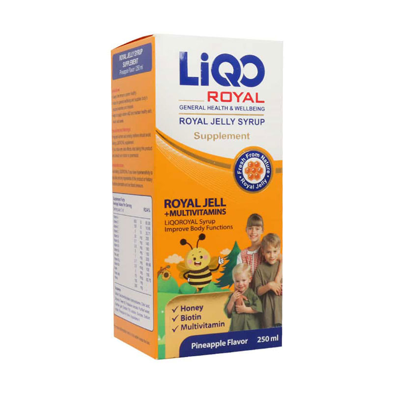 شربت لیکو رویال ژلی ابیان فارمد 250 میلی لیتر داروخانه جان دارو