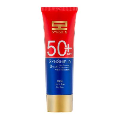 ژل ضد آفتاب آقایان فاقد چربی ساین شیلد +SPF50 ساین اسکین داروخانه جان دارو