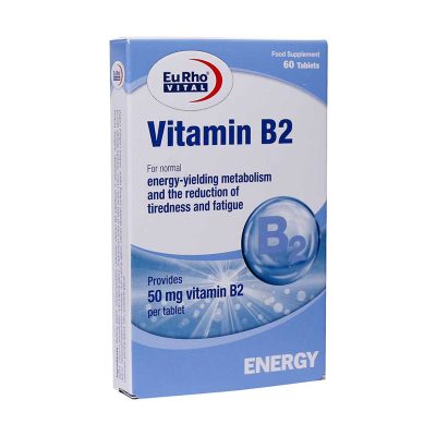 قرص ویتامین B2 یوروویتال 60 عدد داروخانه جان دارو