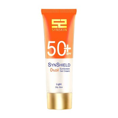 کرم ژل ضد آفتاب Synskin مدل Light Oily Skin حاوی SPF50 حجم 50 میل داروخانه لیلی