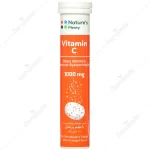 قرص جوشان ویتامین سی نیچرز پلنتی 1000 میلی گرمی ۲۰ عددی (پرتقال)Natures Plenty Vitamin C 1000 mg