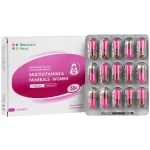 کپسول مولتی ویتامین و مینرال بانوان بالای 50 سال (30 عددی)Multivitamins And Minerals For Women 50 Plus